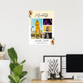 葬式ウェルカムサインテンプレート ポスター (ホームオフィス)