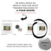 葬式ウェルカムフォトグエレガントリーネリーサイン ポスター