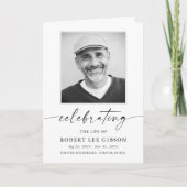 葬式エレガント服務服務写真集 プログラム (正面)