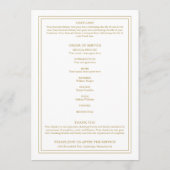 葬式エレガント記念写真撮影会 プログラム (裏面)