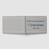 葬式カスタマイズ・記念ゲストブック ゲストブック (全面)