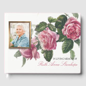 葬式ゲストブック |アンティークティーバラ ゲストブック (正面)