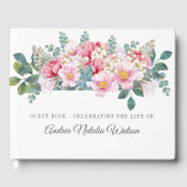 葬式ゲストブック |香りのよい庭 ゲストブック (正面)