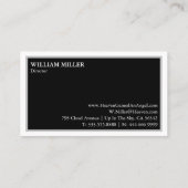 葬式コンテンポラリー役員 | 生命の木 名刺 (裏面)