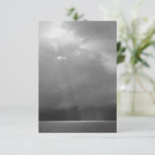 葬式サンキューカードカスタム付き/写真付き（フル） サンキューカード (スタンド正面)