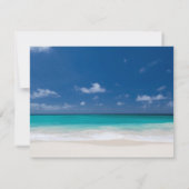 葬式サンキューノートブレスレット海 |忌引 サンキューカード (裏面)