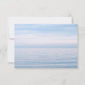 葬式サンキューノートブレスレット海 |忌引 サンキューカード (裏面)