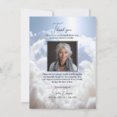 葬式サンキュー天国クラウドブルースカイパンパ カード (正面)