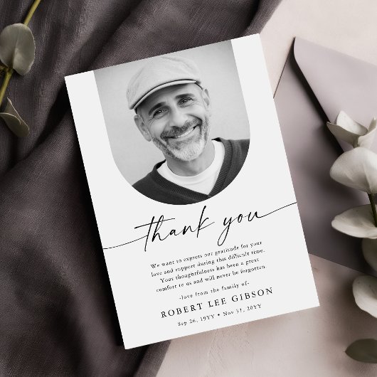 葬式シンプル追悼後の悔やみや弔慰死別 サンキューカード