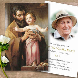 葬式セントジョセフ記念祈りの言葉共感カード