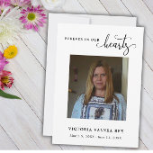 葬式フォト悔やみや弔慰悲しいサンキューカード 招待状