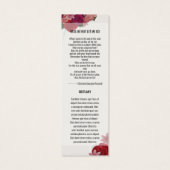 葬式ブックマークテンプレート (裏面)