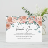 葬式ベレーブピーチバラ サンキューカード (スタンド正面)