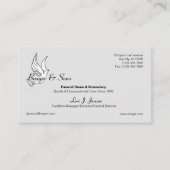 葬式ホーム&火葬場 名刺 (正面)