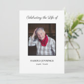 葬式ミニマルプログラムの服務命令 プログラム (スタンド正面)