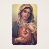 葬式メリーサンクトハート祈りの言葉カード (正面)