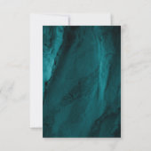 葬式モダン写真悔やみや弔慰メモリアル サンキューカード (裏面)