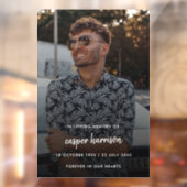 葬式モダン記念碑 |生命のお祝い ウィンドウサイン (シート2)