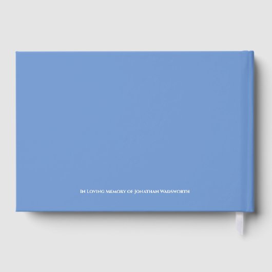 葬式ルンスウィックベイノースヨークシャーイングランド ゲストブック (裏面)