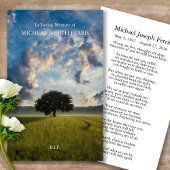 葬式ローンツリーメモリアル祈りの言葉同情カード 名刺