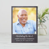 葬式素朴の記念写真順序 プログラム (スタンド正面)