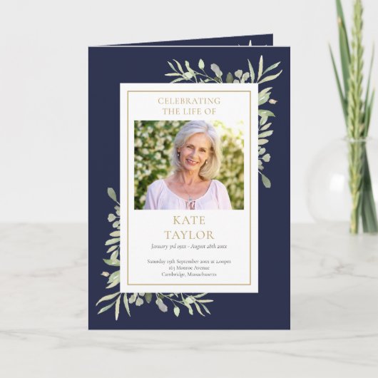 葬式緑地慰葬令 プログラム (正面)