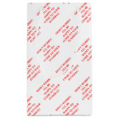 葬式 スモールペーパーバッグ (裏面)