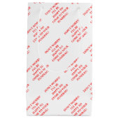 葬式 スモールペーパーバッグ (正面)