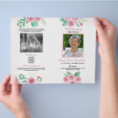 葬祭令バラお祝い チラシ (手)