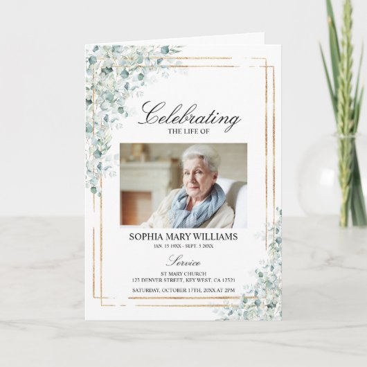 葬祭命令 |グリーンリー記念碑 プログラム (正面)