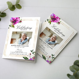 葬祭命令 |紫色の花 プログラム