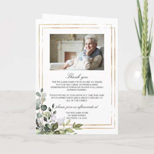 葬祭命令 | Green Memorial Program プログラム (裏面)