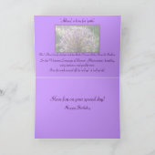 葱類-ハッピーバースデー カード (内部)