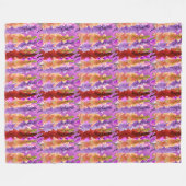 葵のエレガンス フリースブランケット (正面(横))