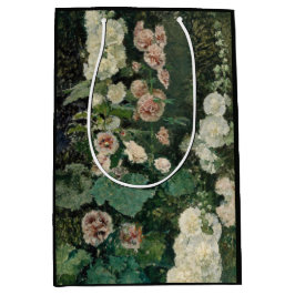葵バラ花 ミディアムペーパーバッグ