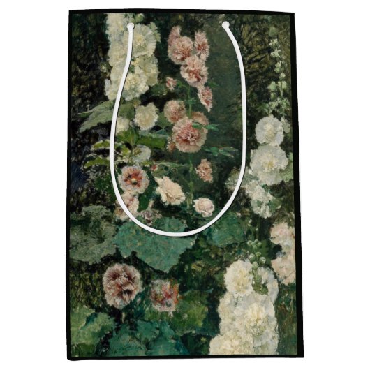 葵バラ花 ミディアムペーパーバッグ (正面)