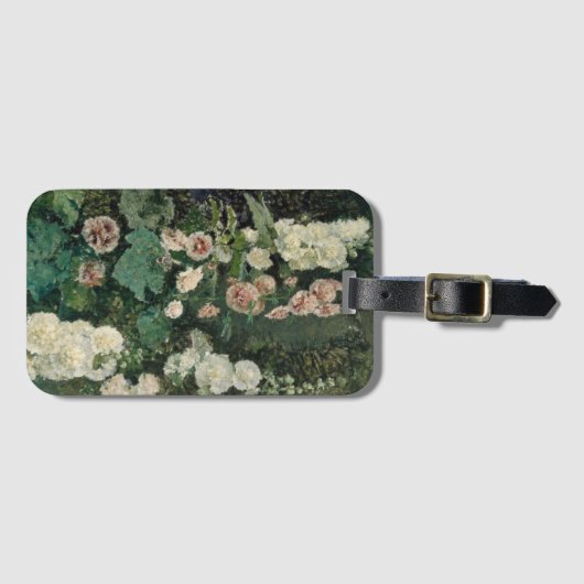 葵バラ花 ラゲッジタグ (正面横)