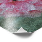 葵ピンクフラワーズ引用文 フォトプリント            (角)