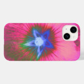 葵フラワーピンクベルベット Case-Mate iPhoneケース (裏面 (横))