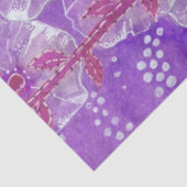 葵マローマルバプルプバイオレットフラワーフローラ 薄葉紙 (詳細)
