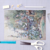 葵子猫とポッティングベンチティッシュペーパー 薄葉紙 (クラフト)