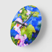 葵 ラウンド壁時計 (傾斜)