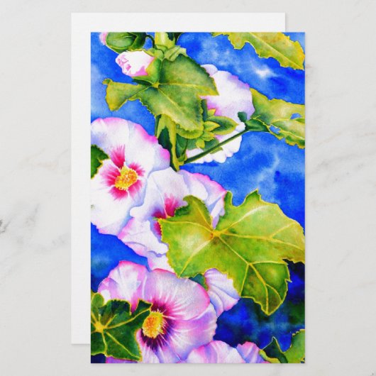 葵 便箋 (正面/裏面)