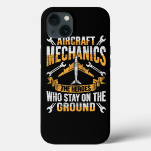 蒙古整備士航空機の英雄デザイン iPhone 13ケース