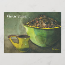 蒸しカフェサンデーブランチ招待状