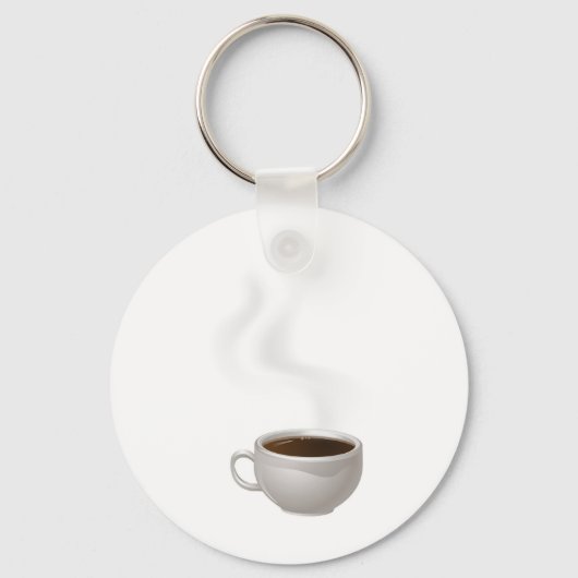 蒸しコーヒー1杯 キーホルダー (正面)