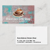 蒸しコーヒー1杯 | シティスカイライン 名刺 (正面/裏面)