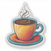 蒸しコーヒー シール (正面)