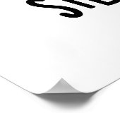 蒸しパンおもしろいフードパン ポスター (角)