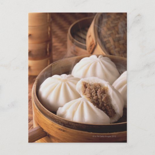 蒸しパン ポストカード (正面)